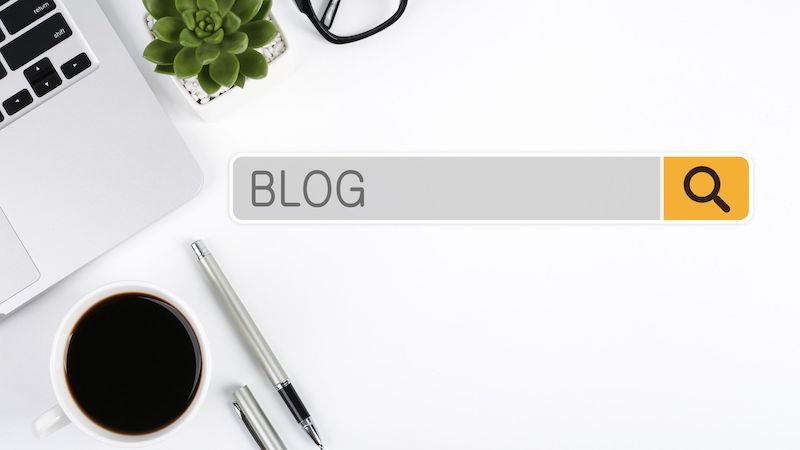 création du blog