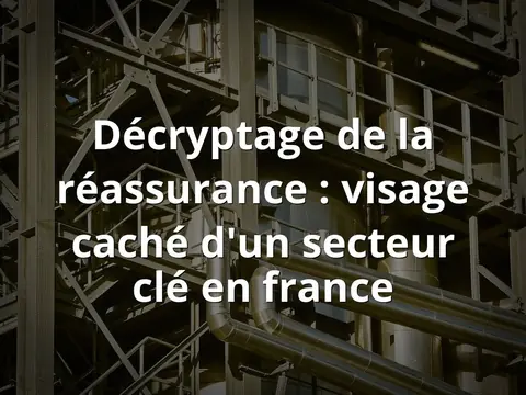 Décryptage de la réassurance : visage caché d'un secteur clé en france