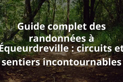 Guide complet des randonnées à Équeurdreville : circuits et sentiers incontournables