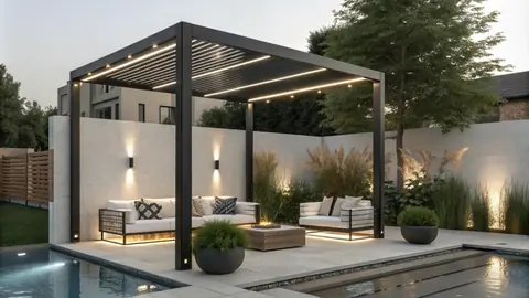 Pergola en aluminium : une extension naturelle pour vos espaces extérieurs !